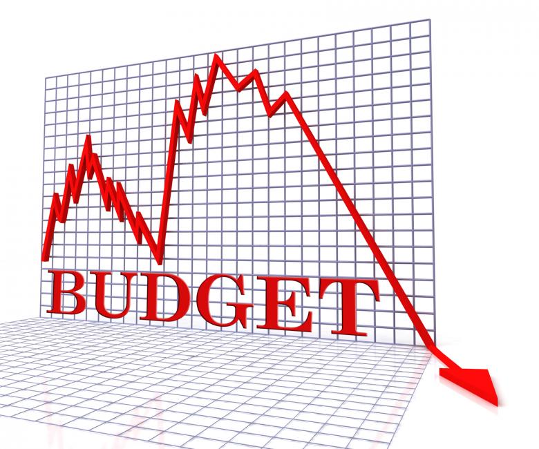 Free stock image of Budget Graph Negative Shows Budgeting Decline 3d Rendering created by Stuart Miles