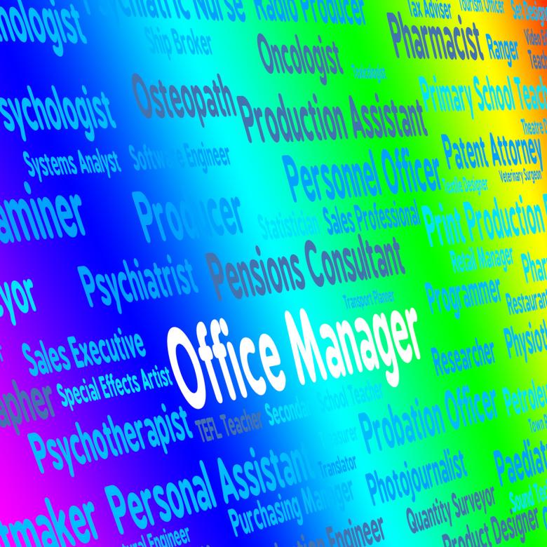 Free stock image of Office Manager Shows Position Proprietor And Overseer created by Stuart Miles