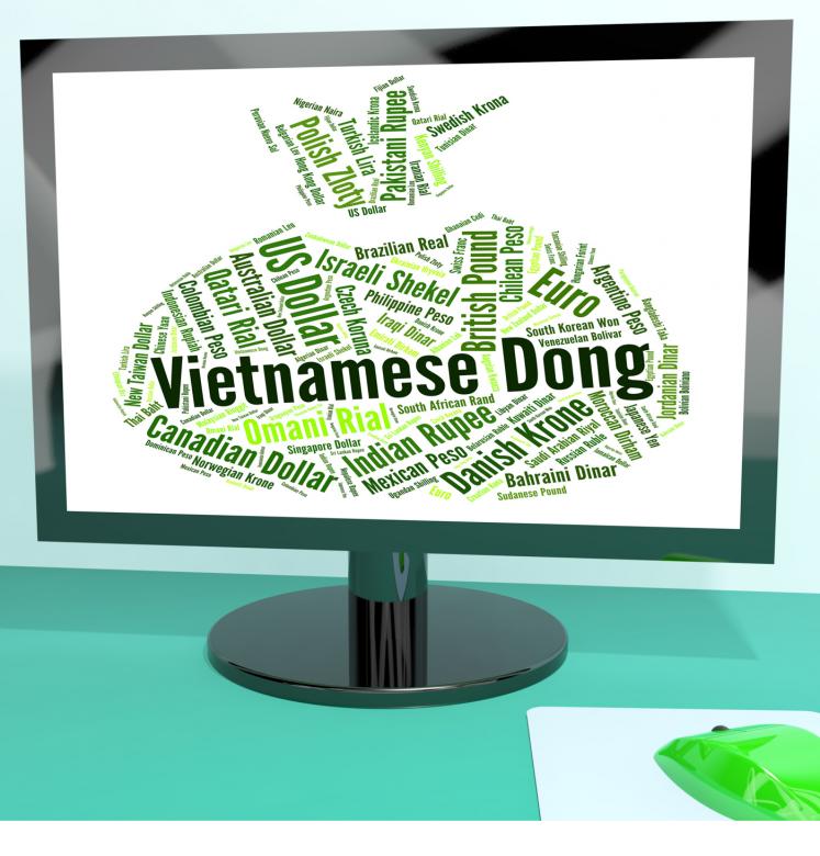 Free stock image of Vietnamese Dong Means Foreign Exchange And Banknotes created by Stuart Miles