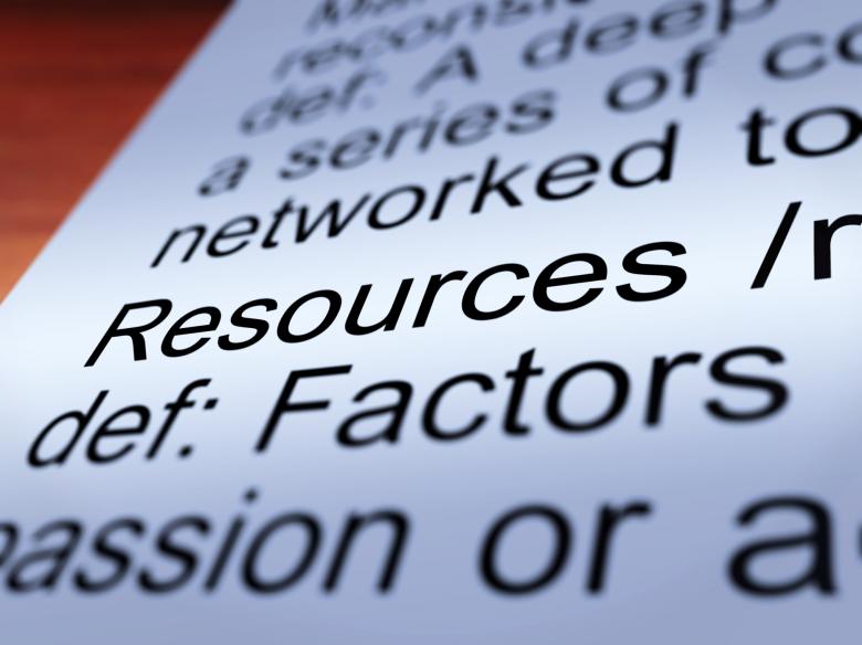 Free stock image of Resources Definition Closeup Showing Materials And Assets created by Stuart Miles