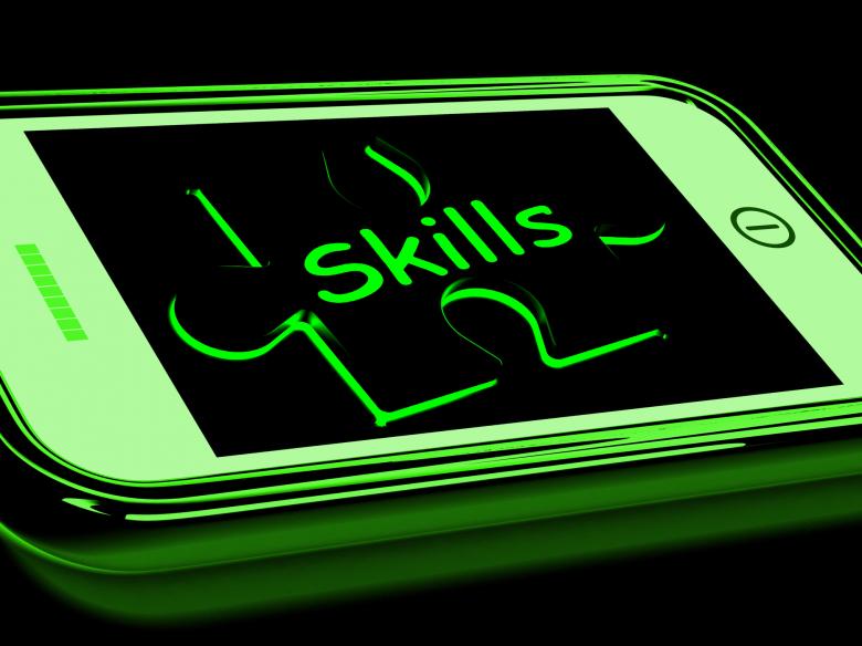 Free stock image of Skills On Smartphone Shows Abilities, And Talents created by Stuart Miles