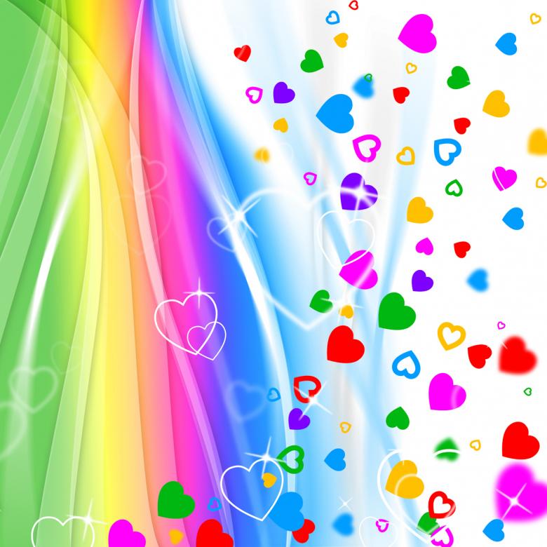 Free stock image of Heart Background Indicates Valentines Day And Backdrop created by Stuart Miles
