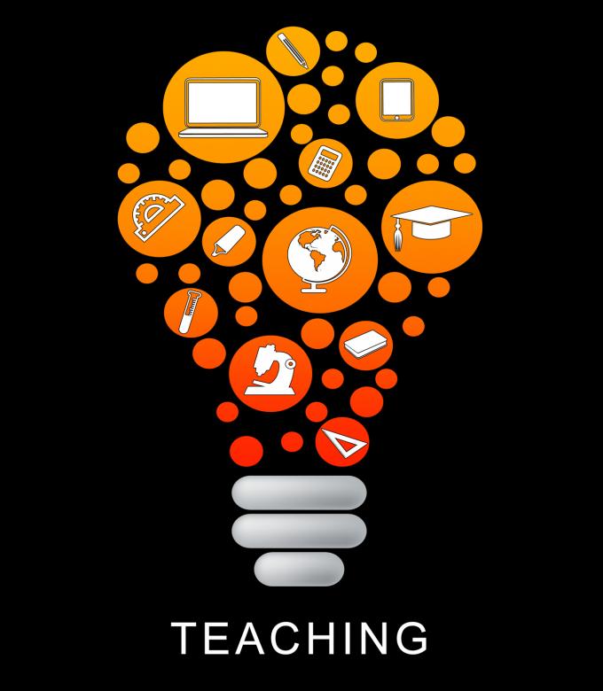 Free stock image of Teaching Lightbulb Means Give Lessons And Educate created by Stuart Miles