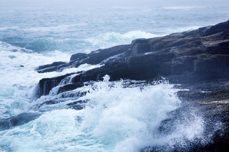 Free stock image of Sea & Stone created by tosovisal