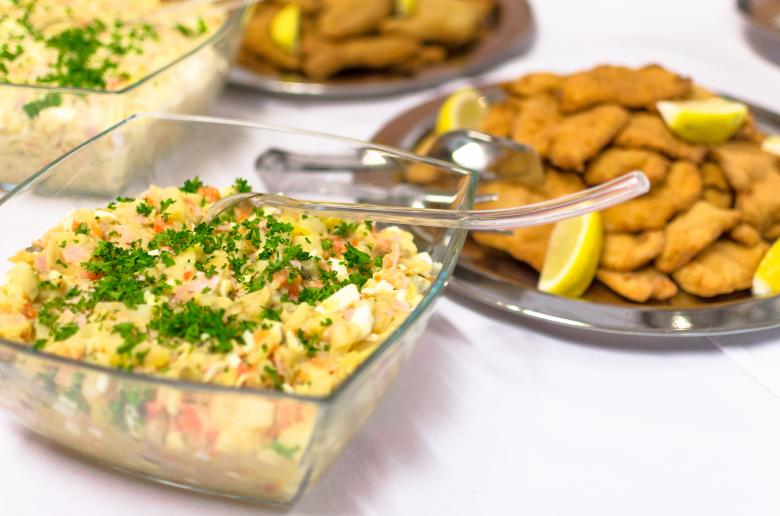 Free stock image of Fried Food and Pasta Salad created by Lukas