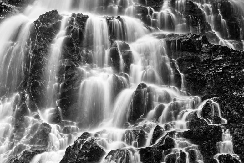 Free stock image of Hays Rugged Falls - Black & White created by Nicolas Raymond