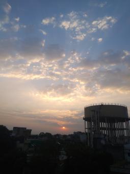 Sunrise in Indore - Free Stock Photo