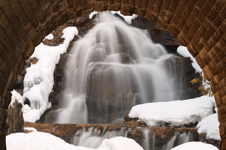 Free stock image of Winter Hawk Arch Falls created by Nicolas Raymond