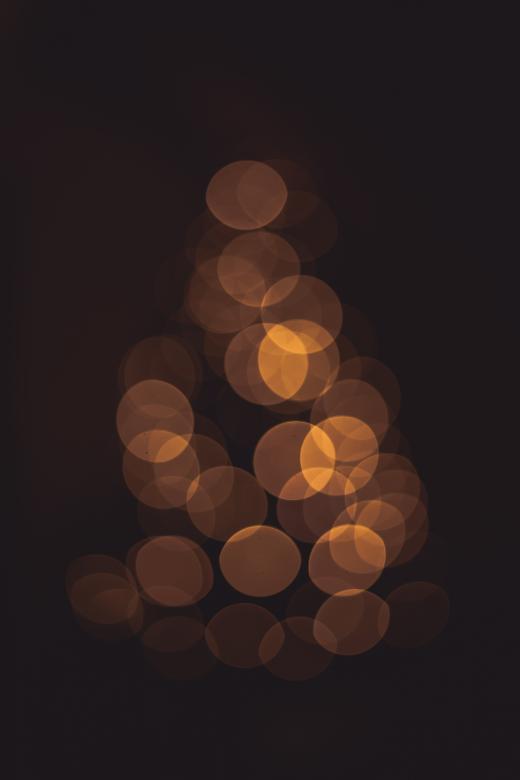 Free stock image of Bokeh as Christmas Tree created by Bjorgvin