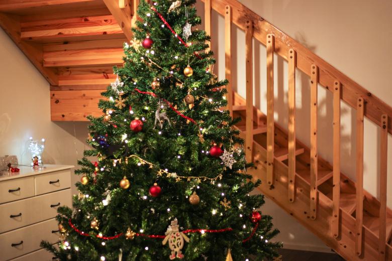 Free stock image of Christmas Tree with Ornaments created by Bjorgvin