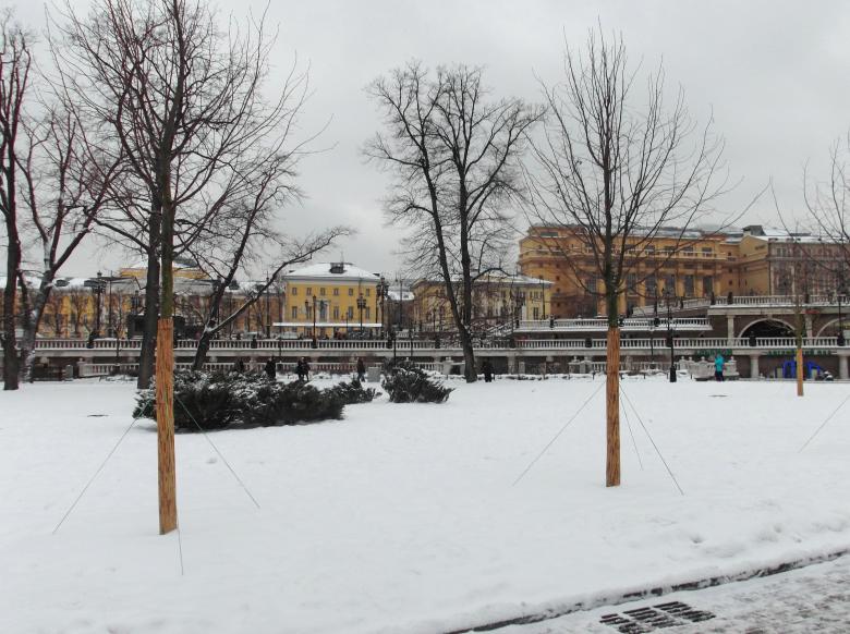 Free stock image of Winter in Moscow city centre created by Svetlana FI