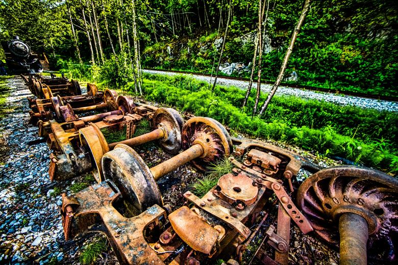 Free stock image of Old Railway Wheels created by agphotostock.com
