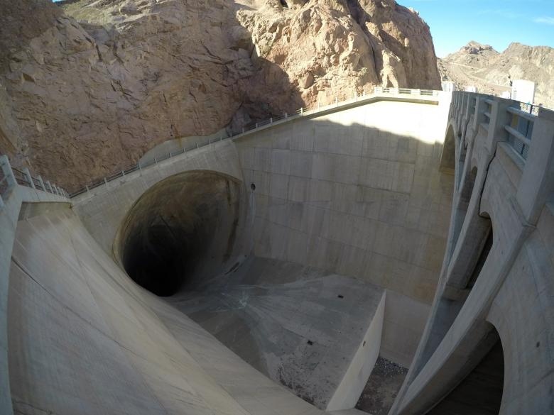 Free stock image of Hoover Dam Jet-Flow Gates created by agphotostock.com