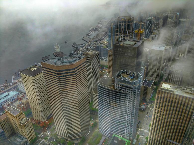 Free stock image of Skyscrapers from Above created by agphotostock.com