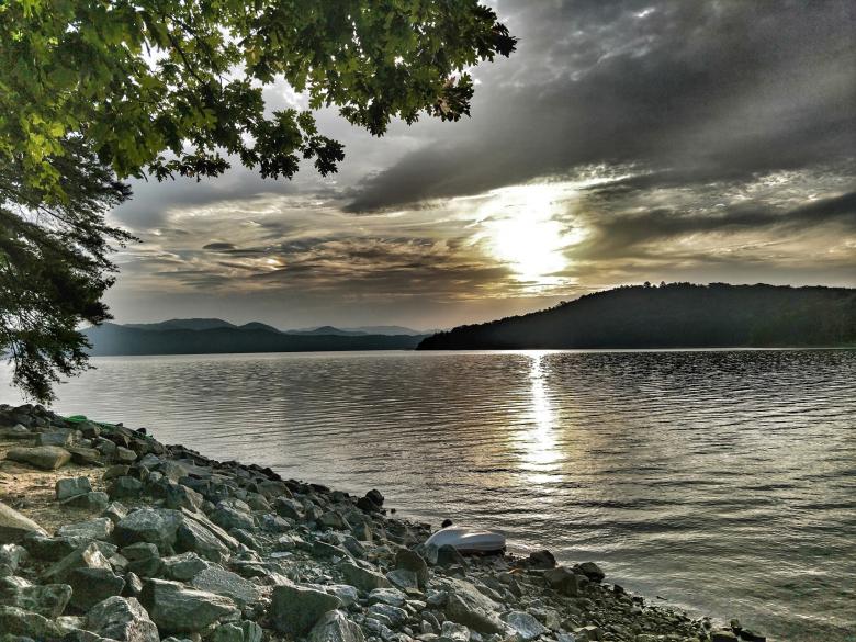 Free stock image of Jocassee Lake Landscape created by agphotostock.com