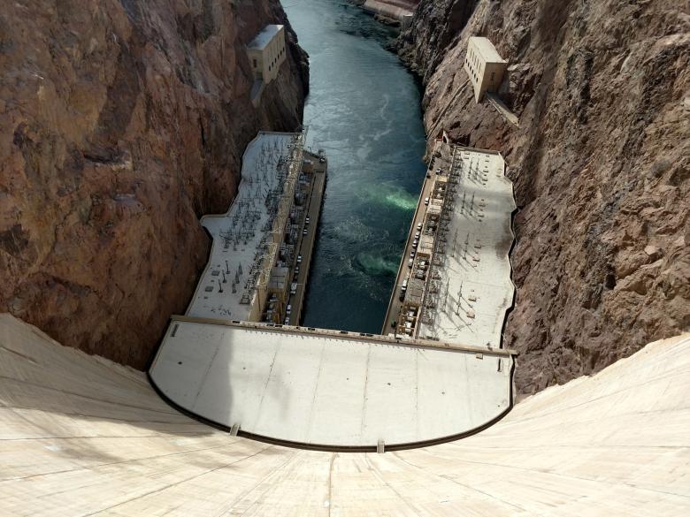 Free stock image of Looking Down from Hoover Dam created by agphotostock.com