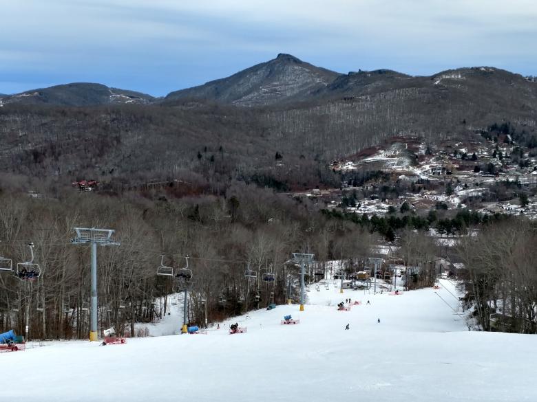 Free stock image of Skiing on hill in winter created by agphotostock.com
