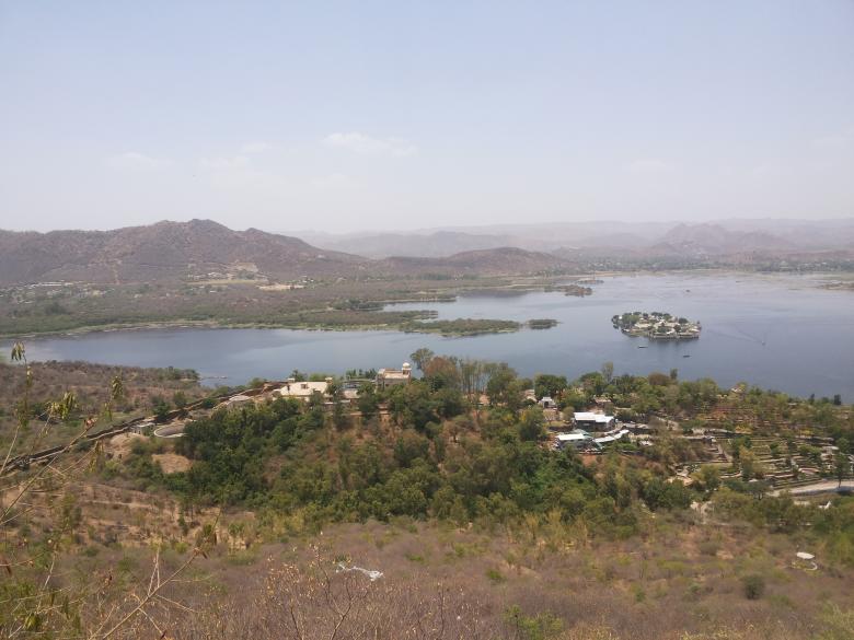 Free stock image of Sajjan Singh Fort - Udaipur India created by Arjun Chourasia