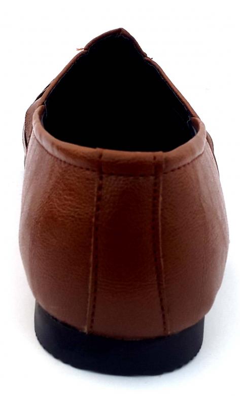 Free stock image of Brown Male Leather Sandal - Back View created by shiv Kumar