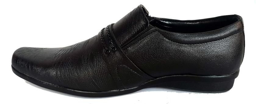 Dark Brown Male Leather Shoe - Side View - Free Stock Photo