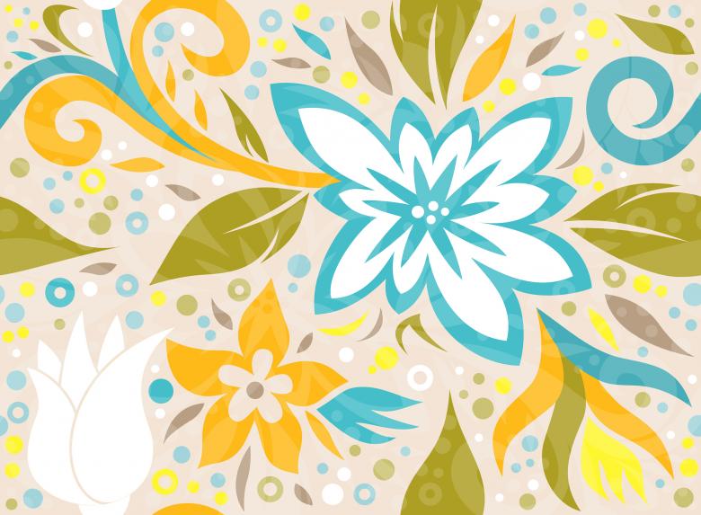 Free stock image of  Floral Dynamic Vector Pattern created by Anas Mannaa