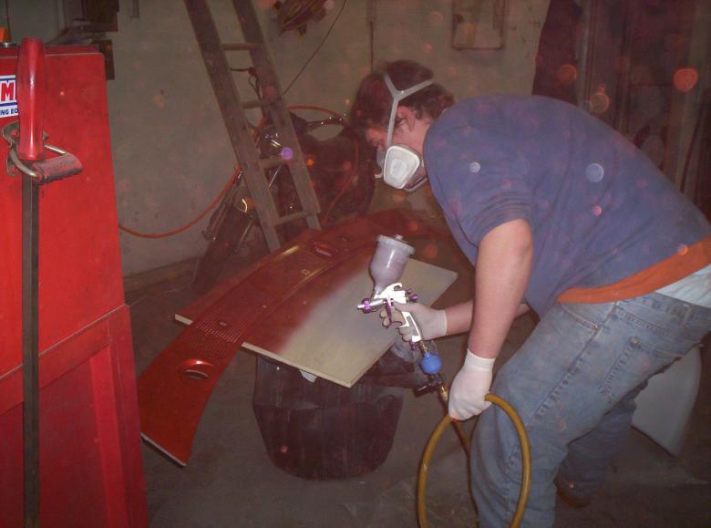 Free stock image of We're painting a dump truck created by rudy liggett