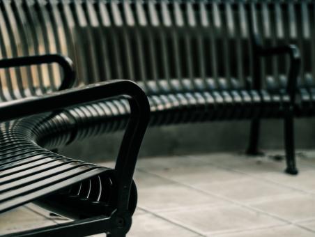 Black Bench Close-up - Free Stock Photo