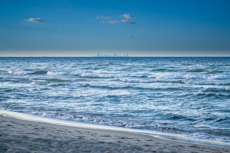 Free stock image of Beach with Blue Sea and Sky created by Steve A Johnson