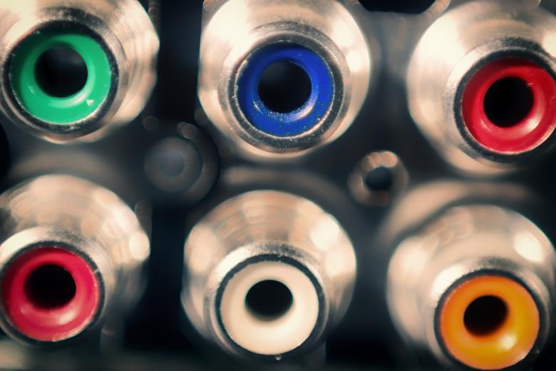 Free stock image of Flat Panel TV inputs created by Steve A Johnson