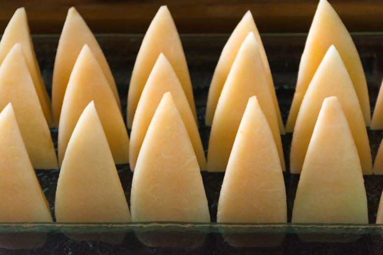 Free stock image of Row of Cheddar Cheese created by Batu Berk