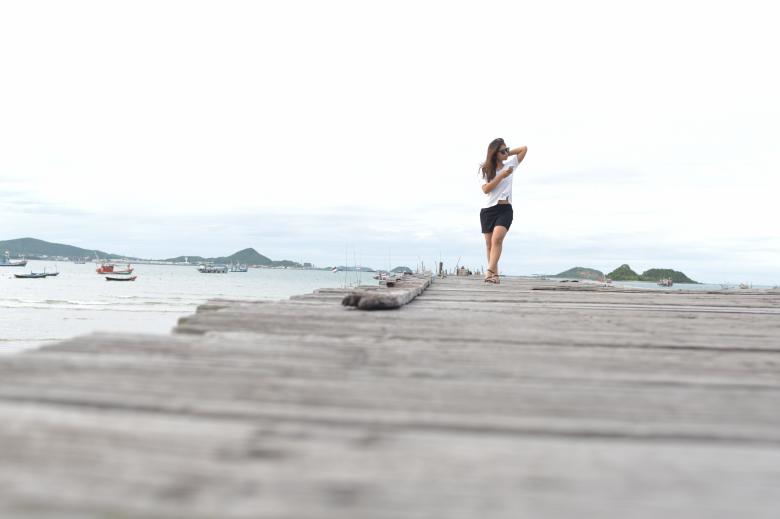 Free stock image of Girl on Port created by Batu Berk