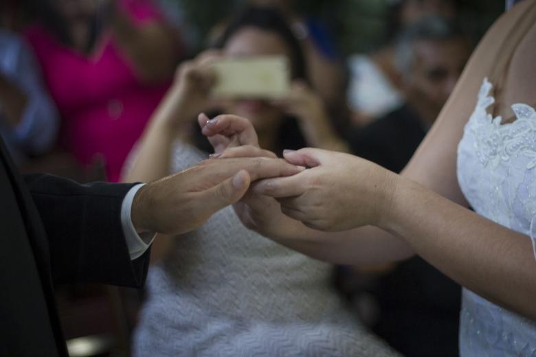 Free stock image of Wedding Couple - Bride putting Ring on Groom created by Batu Berk