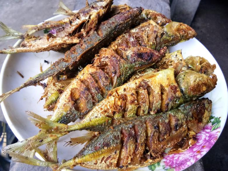 Free stock image of Ikan bakar Indian Fish Dish created by Batu Berk