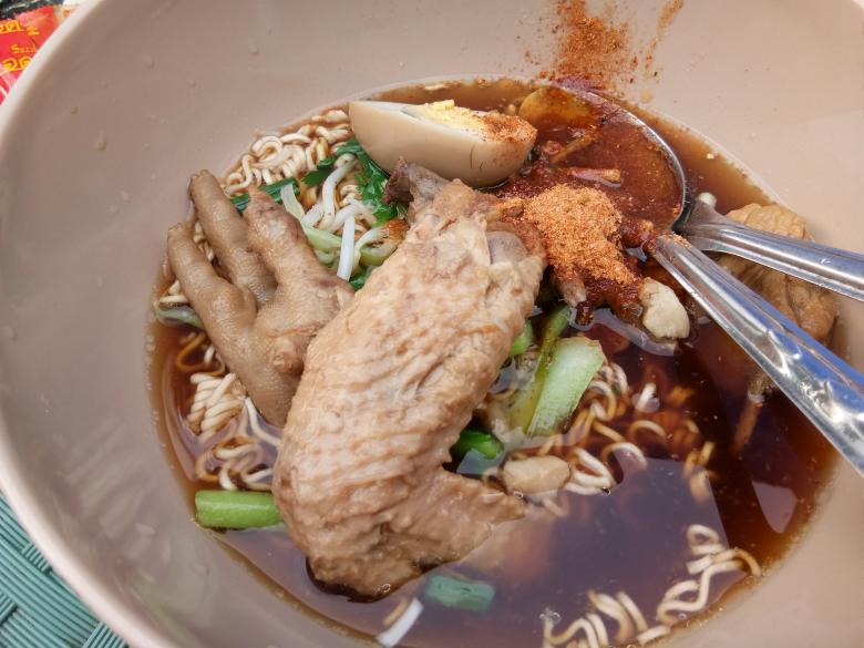 Free stock image of Chicken Dish Noodle created by Batu Berk