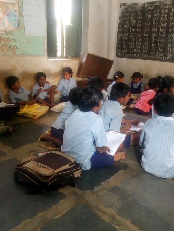 Free stock image of Busy Pupils created by Kanduri Narasimha Charyulu