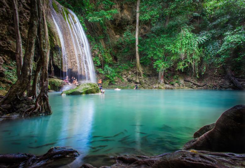 Free stock image of Beautiful Waterfall created by lady lum