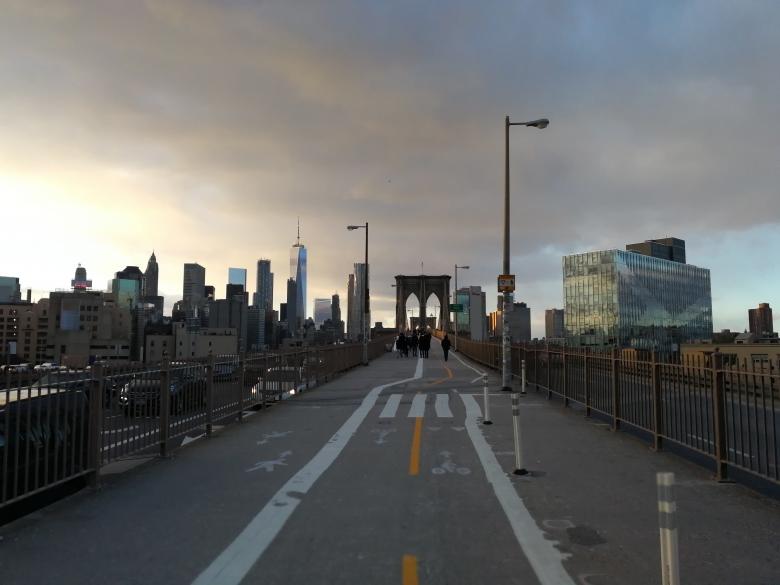 Free stock image of View from Brookly Bridge created by frhuynh