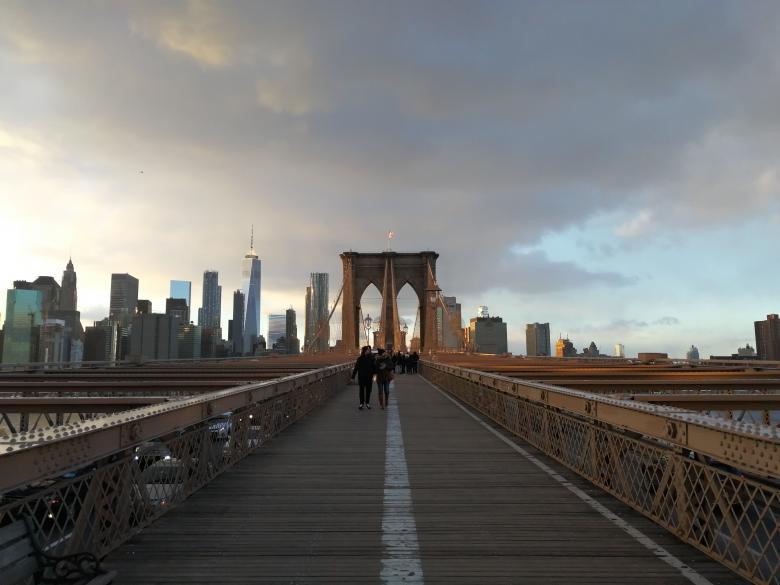 Free stock image of View from Brookly Bridge created by frhuynh
