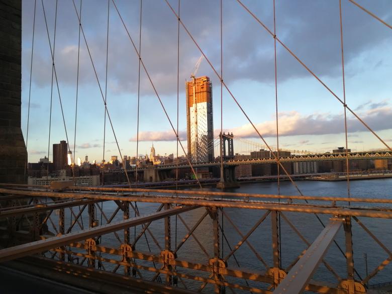Free stock image of View from Brookly Bridge created by frhuynh
