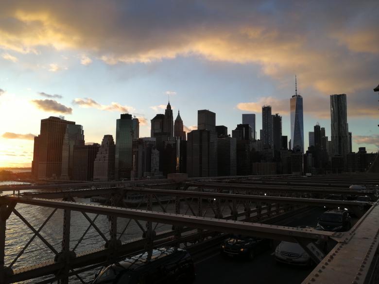 Free stock image of View from Brookly Bridge created by frhuynh