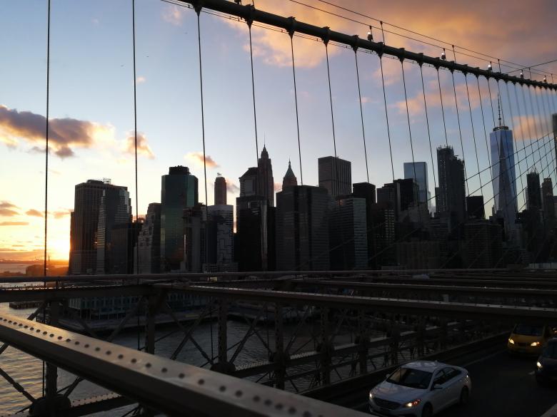 Free stock image of View from Brookly Bridge created by frhuynh