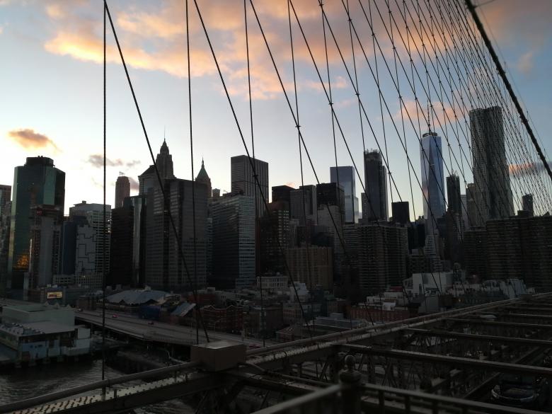 Free stock image of View from Brookly Bridge created by frhuynh