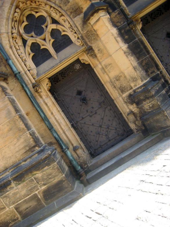 Free stock image of Old Gothic Door Monument in Prague created by VIJOY M ALEXANDER