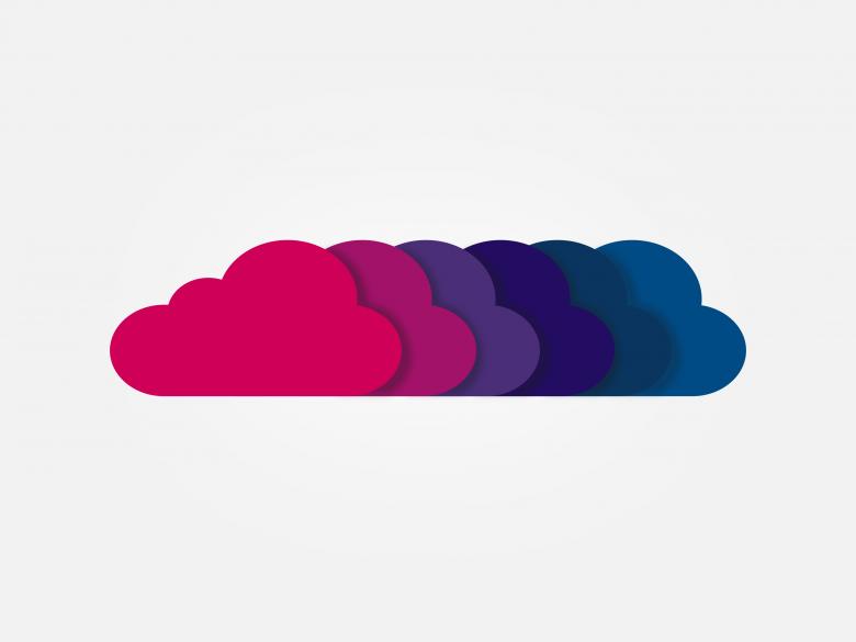 Free stock image of Digital Clouds in a Row created by Jack Moreh