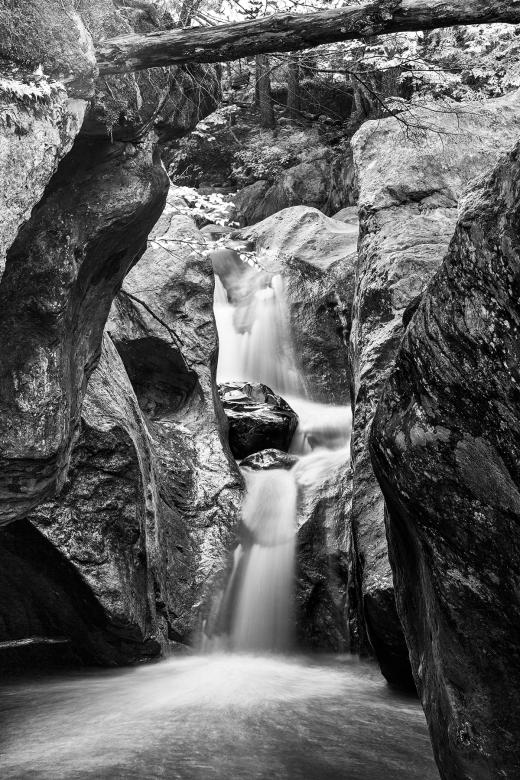 Free stock image of Texas Falls - Black & White created by Nicolas Raymond