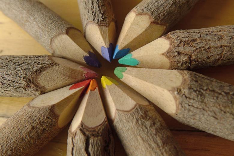 Free stock image of Colored Pencil Twigs created by jack johnson