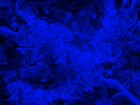 Free Stock Photo of Blue smoke on black background