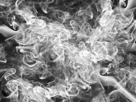 Free Stock Photo of White smoke on black background