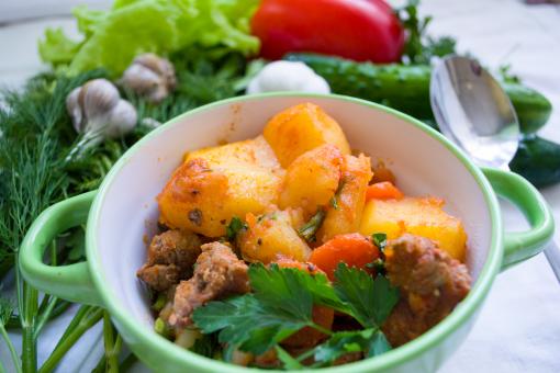 Meat and Potatoes - Free Stock Photo