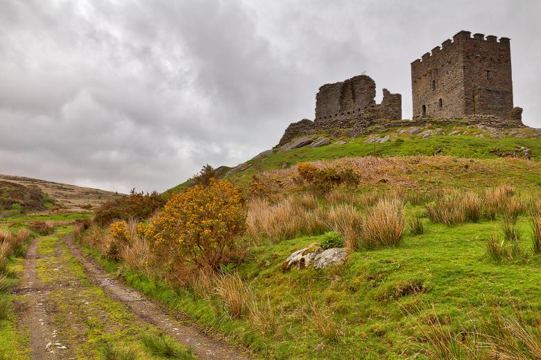Free stock image of Dolwyddelan Castle Path created by Nicolas Raymond